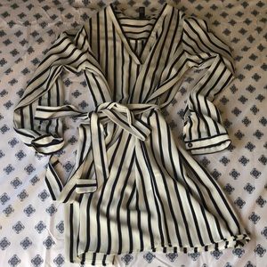 NEVER WORN F21 stripped work dress